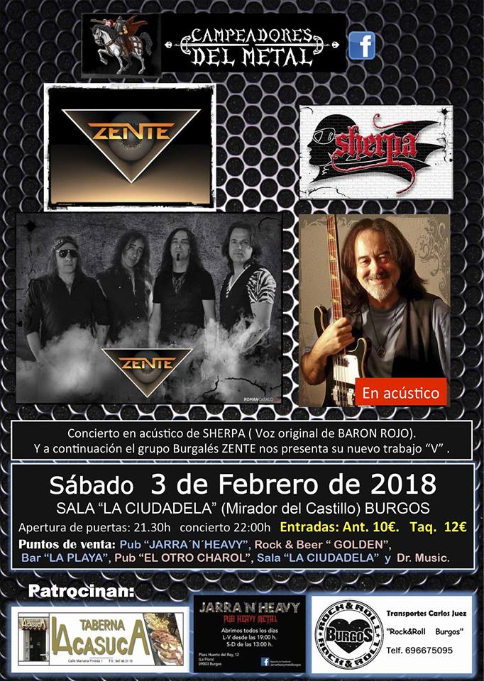 Sherpa en acústico + presentación del disco de Zente