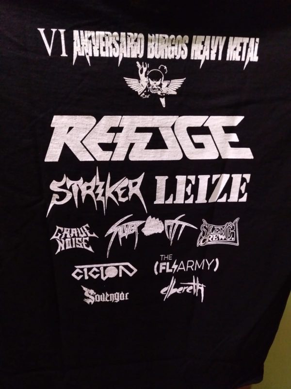 Camiseta Asociación BHM  manga corta negra Aniversario 2018 - Imagen 3